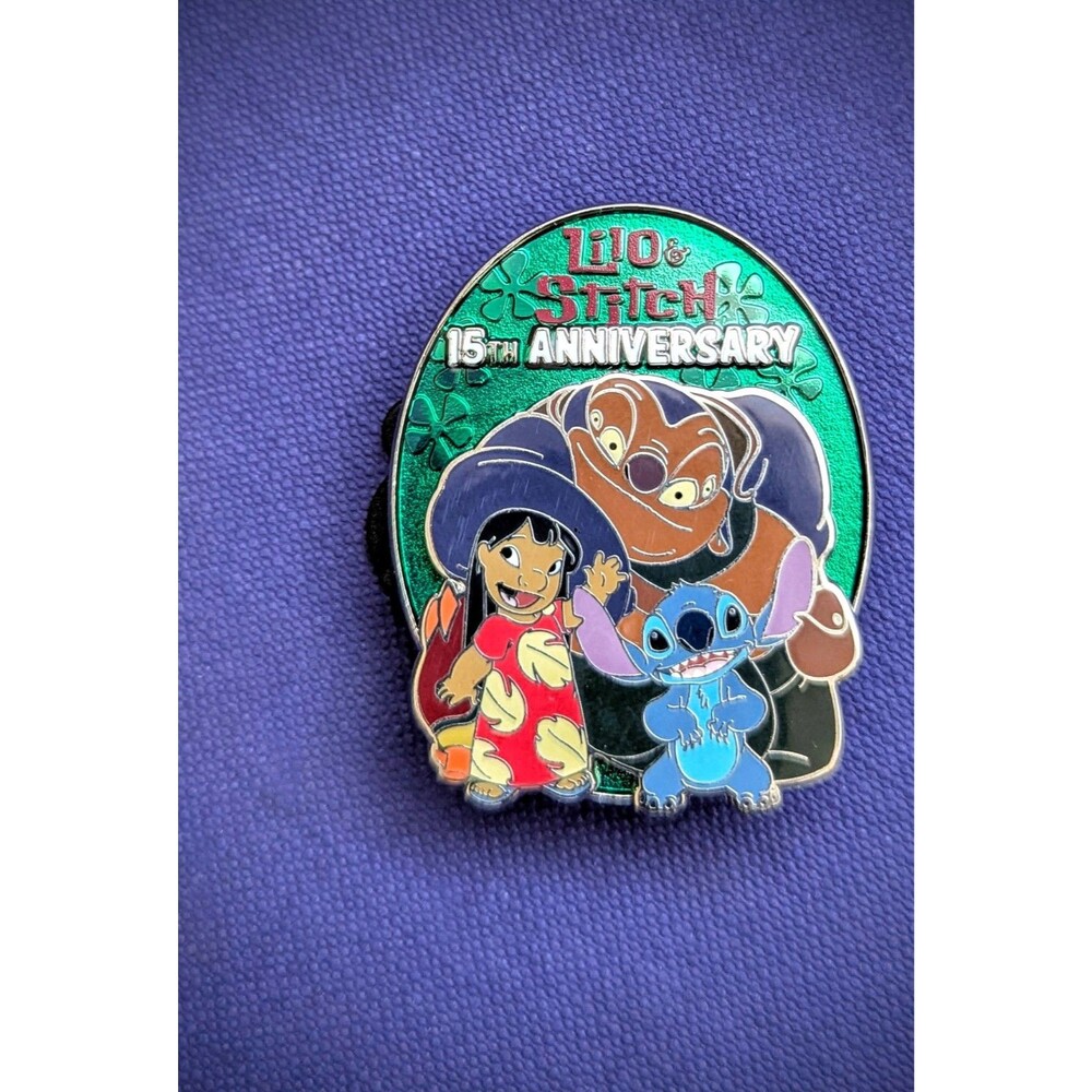 Disney Lilo & Stitch 15th Movie Anniversary Collection Pin w/ Jumbaa Jookiba